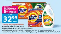 Auchan Płyn do prania fairy efekt Vizir oferta