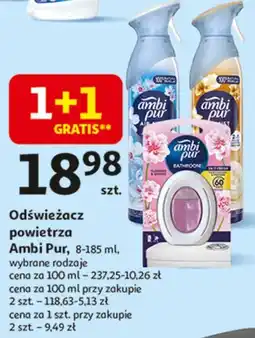 Auchan Odświeżacz powietrza flowers & spring Ambi Pur Bathroom oferta
