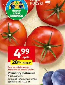 Auchan Pomidory malinowe Auchan Pewni Dobrego oferta