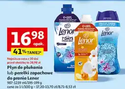 Auchan Perełki zapachowe spring awakening Lenor Unstoppables oferta