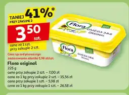 Auchan Margaryna original Flora Omega 3&6 oferta