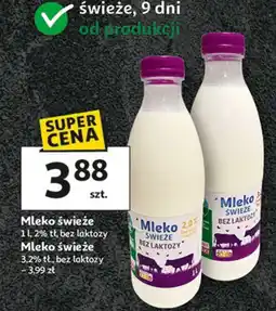 Auchan Mleko świeże bez laktozy 3.2% Auchan Pewni Dobrego oferta