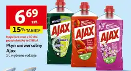 Auchan Płyn do mycia węgiel i limonka Ajax Boost oferta