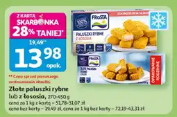 Auchan Złote paluszki rybne z fileta Frosta oferta