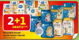 Auchan Kaszka zbożowa bezglutenowa Nestle Sinlac oferta