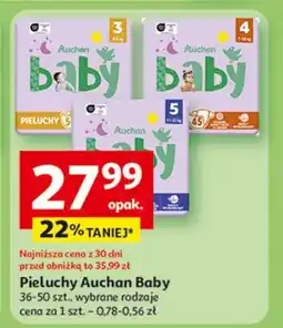 Auchan Pieluchy 5 Auchan Baby oferta