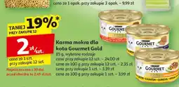 Auchan Karma dla kota kurczak Purina Gourmet Gold oferta