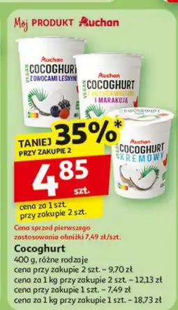 Auchan Cocoghurt kremowy Auchan Różnorodne (Logo Czerwone) oferta