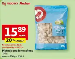 Auchan Pistacje prażone solone Auchan oferta