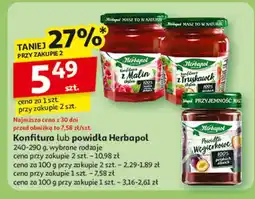 Auchan Powidła węgierkowe Herbapol oferta