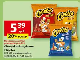 Auchan Chrupki spirals ser z ketchupem Cheetos oferta