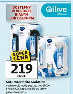 Auchan Saturator sodaone biały Brita oferta