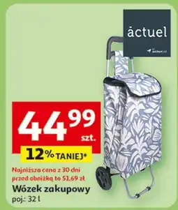Auchan Wózek zakupowy 32 l Actuel oferta