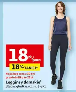 Auchan Legginsy długie s-3xl Inextenso By Auchan oferta