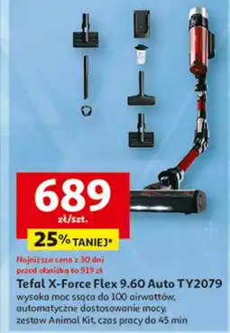 Auchan Odkurzacz pionowy ty2079 Tefal oferta