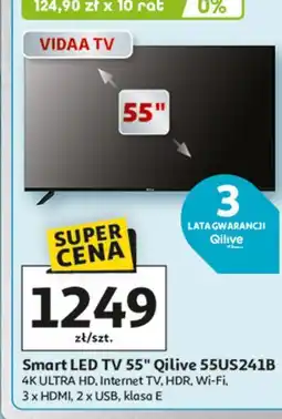 Auchan Tv led 55us241b Qilive oferta