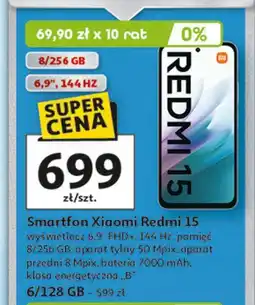 Auchan Smartfon redmi 15 Xiaomi oferta