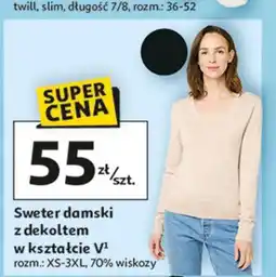 Auchan Sweter damski xs-3xl Inextenso By Auchan oferta