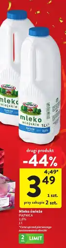 Intermarche Mleko świeże 2,0% Piątnica oferta