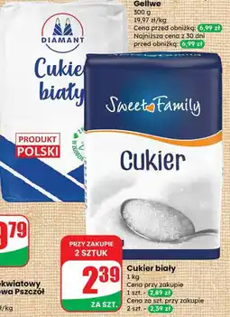 Dino Cukier biały 1kg Sweet Family oferta