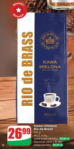 Dino Kawa mielona Rio de Brass 550g oferta