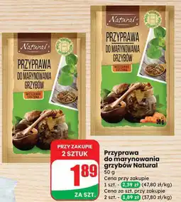 Dino Przyprawa do marynowania grzybów Natural 50g oferta