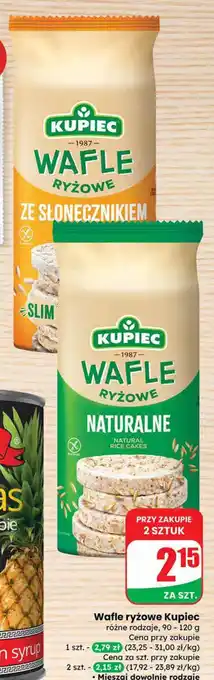 Dino Wafle ryżowe Kupiec oferta
