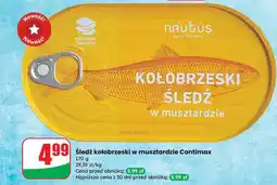 Dino Śledź kołobrzeski w musztardzie Contimax 170g oferta