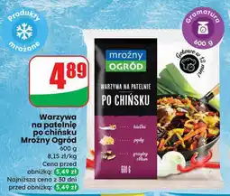 Dino Warzywa na patelnię po chińsku Mroźny Ogród 600g oferta
