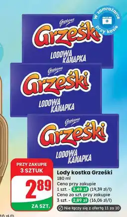 Dino Lody kostka Grześki 180ml oferta