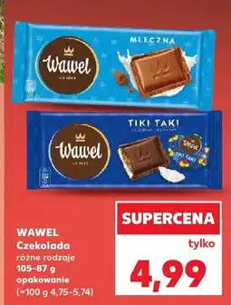 Kaufland Czekolada Wawel mleczna oferta