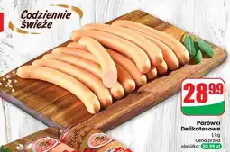 Dino Parówki Delikatesowe 1kg Agro Rydzyna oferta