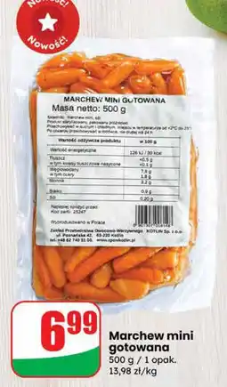 Dino Marchew mini gotowana 500g Dino oferta
