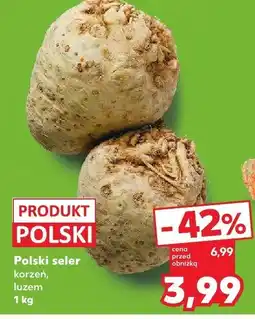 Kaufland Seler korzeń luzem 1 kg Kaufland oferta