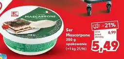 Kaufland Ser Mascarpone 250 g K-Classic oferta