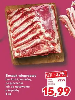 Kaufland Boczek wieprzowy 1kg Kaufland oferta