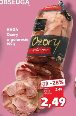Kaufland Ozory w galarecie 100g Haga oferta