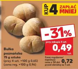 Kaufland Bułka poznańska Kaufland oferta
