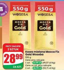 Dino Kawa mielona Mocca Fix Gold Woseba 550 g oferta