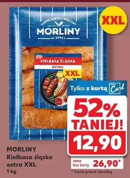 Kaufland Kiełbasa śląska extra XXL 1kg Morliny oferta