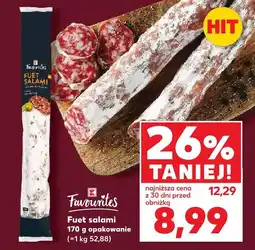 Kaufland Fuet salami 170g Favorites oferta