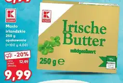 Kaufland Masło irlandzkie 250g K-Classic oferta