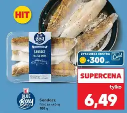 Kaufland Sandacz filet ze skórą 100g Blue Bay oferta
