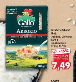Kaufland Ryż Arborio 500g Riso Gallo oferta