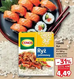Kaufland Ryż jaśminowy 4x100g Cenos oferta