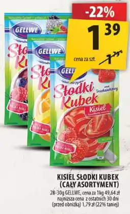 Arhelan Kisiel Słodki Kubek (cały asortyment) Gellwe oferta