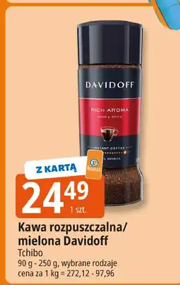 E.Leclerc Kawa rozpuszczalna/mielona Davidoff oferta