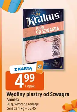 E.Leclerc Wędlina plastry od Szwagra Animex oferta
