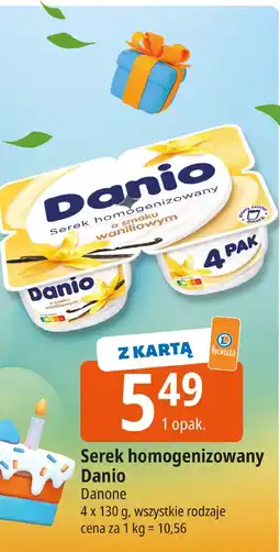 E.Leclerc Serek homogenizowany Danio Danone oferta