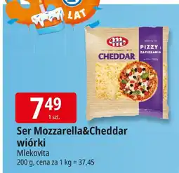 E.Leclerc Ser Mozzarella&Cheddar wiórki Mlekovita oferta